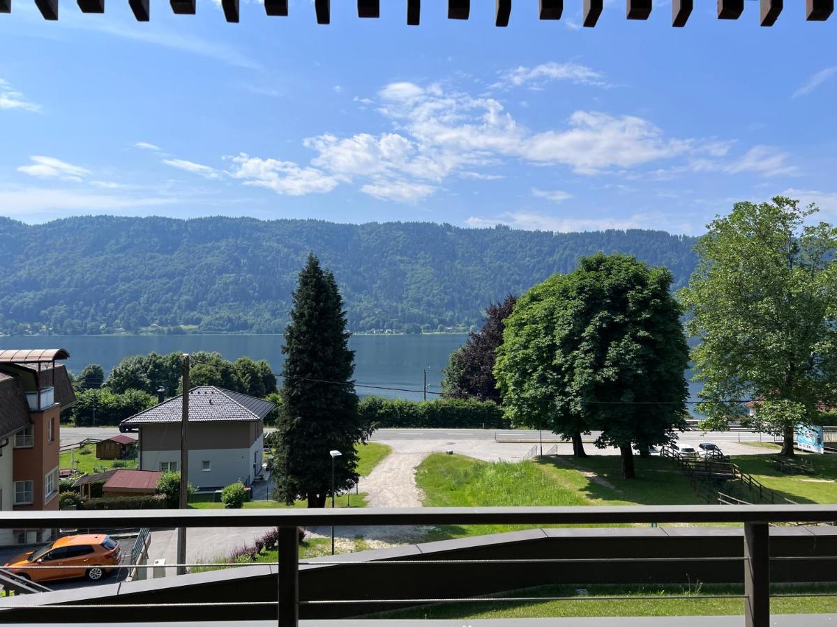 Ferienwohnung Mit Seeblick - Ossiacher See Gerlitzen Sattendorf Extérieur photo