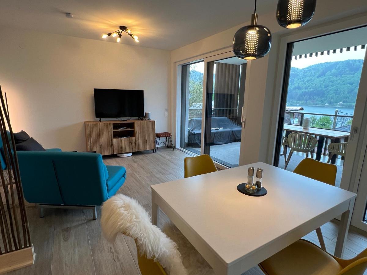 Ferienwohnung Mit Seeblick - Ossiacher See Gerlitzen Sattendorf Extérieur photo