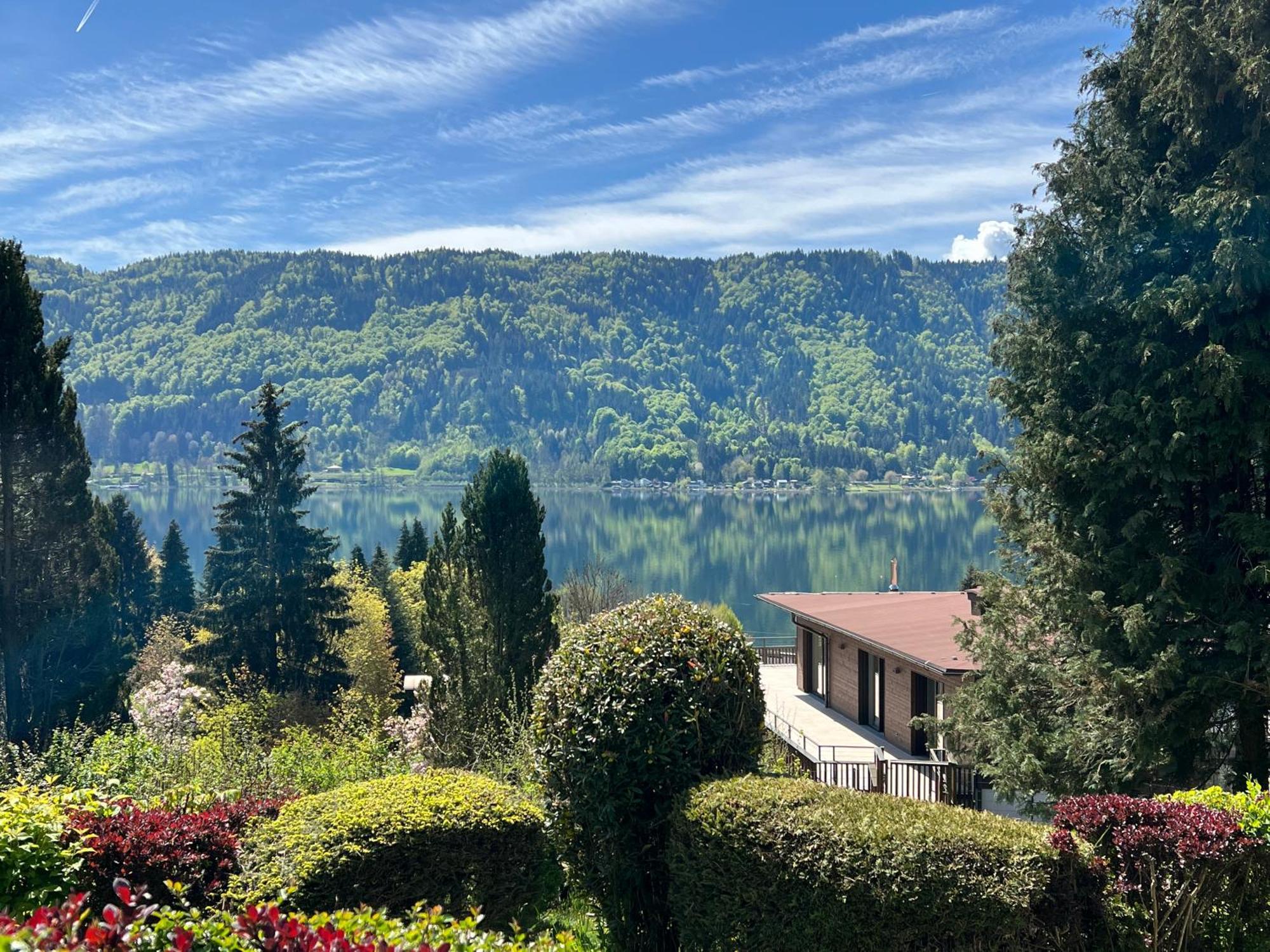 Ferienwohnung Mit Seeblick - Ossiacher See Gerlitzen Sattendorf Extérieur photo